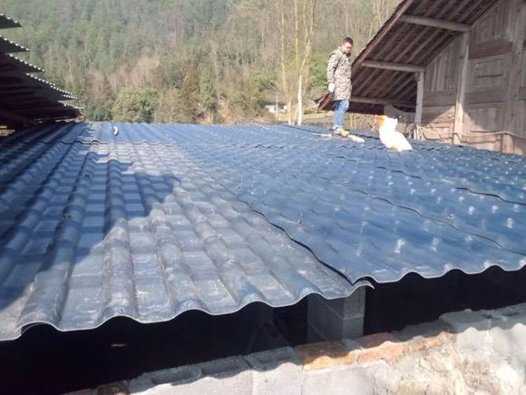 农村新盖房屋顶用的合成树脂瓦真的那么好？优点和缺点有哪些？